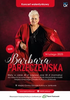 Barbara Parzęczewska - koncert walentynkowy